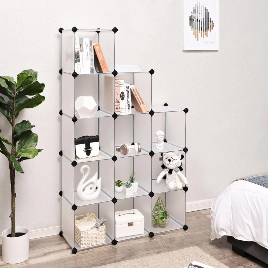 Cube Storage Organizer 12 Or 16 Modular Shelving Units
