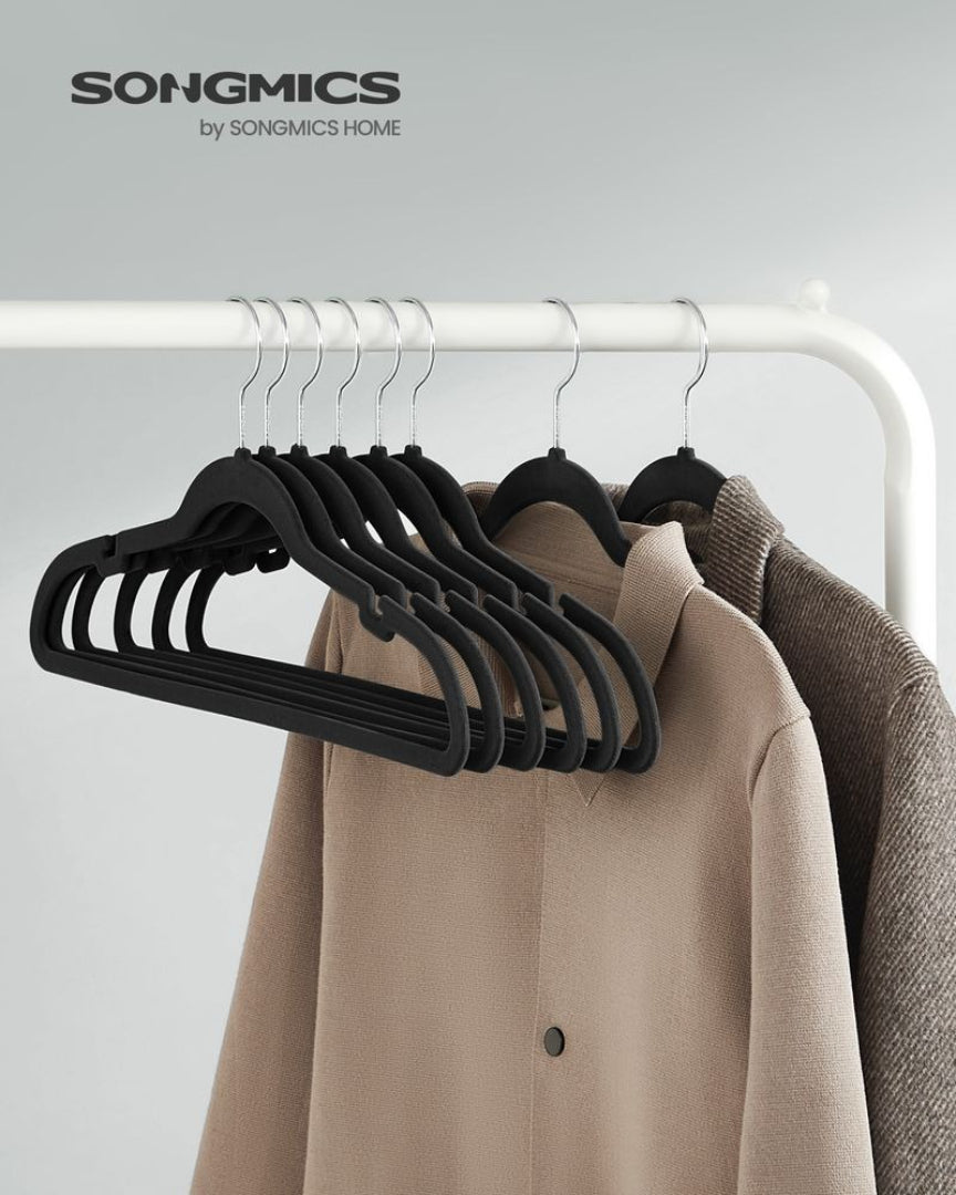 Velvet Clothes Hangers 60 Pack Non Slip