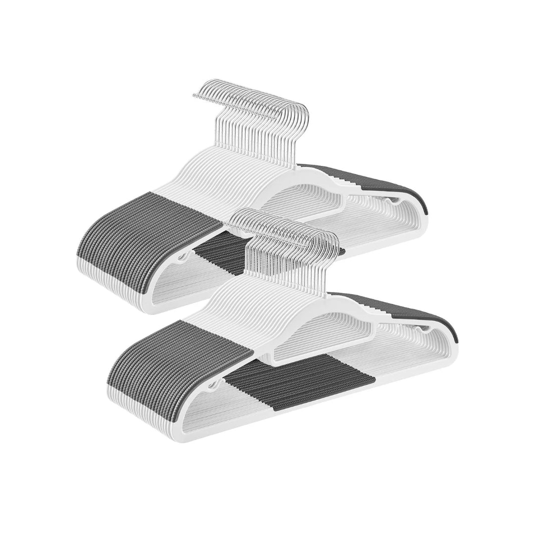 Heavy Duty Plastic Clothes Hangers Pack Of 30 Or 50