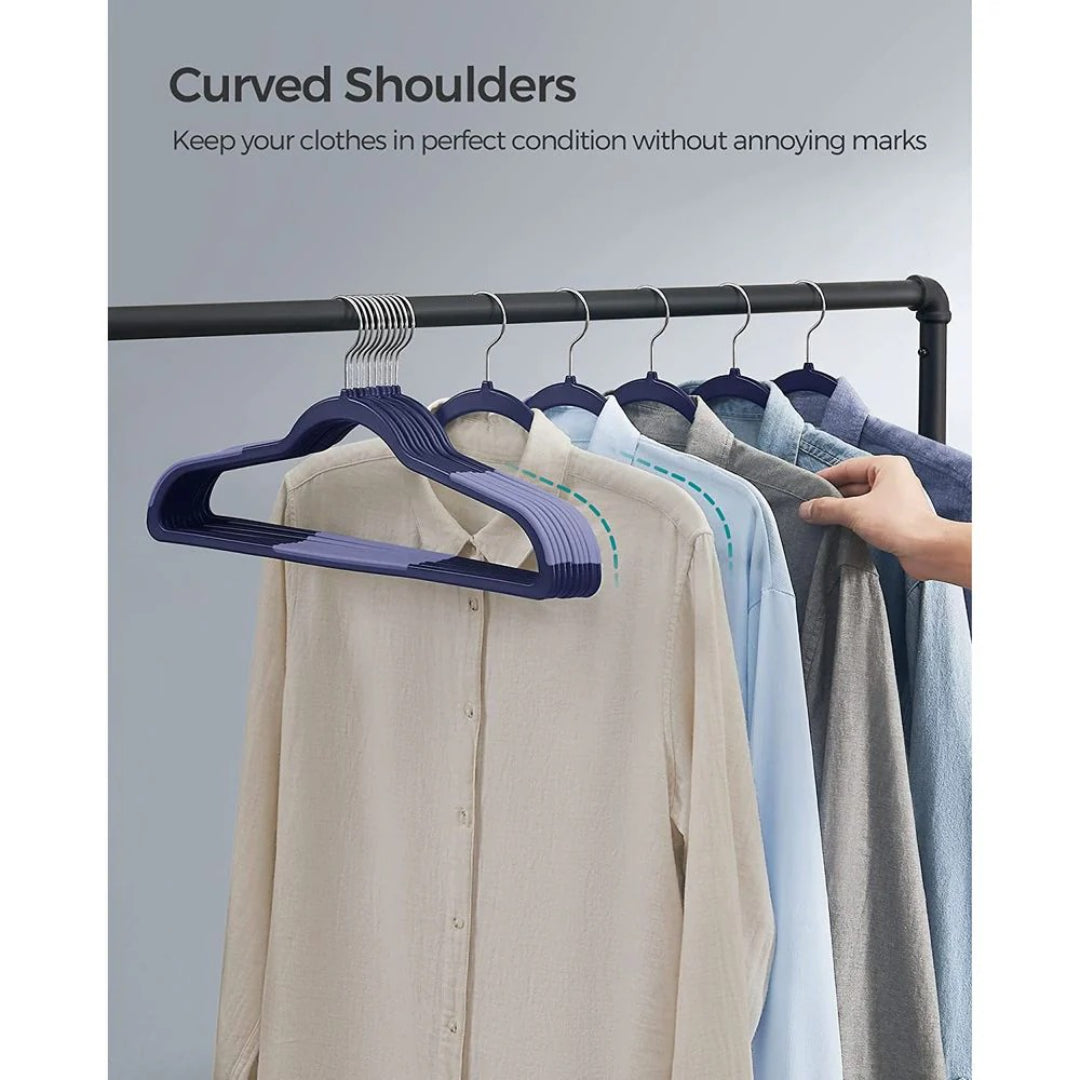 Plastic Coat Hangers Pack Of 50