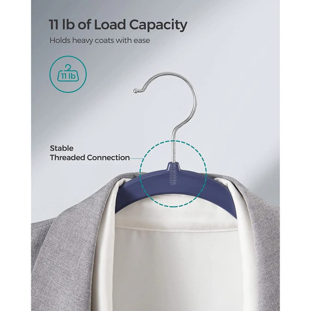 Plastic Coat Hangers Pack Of 50