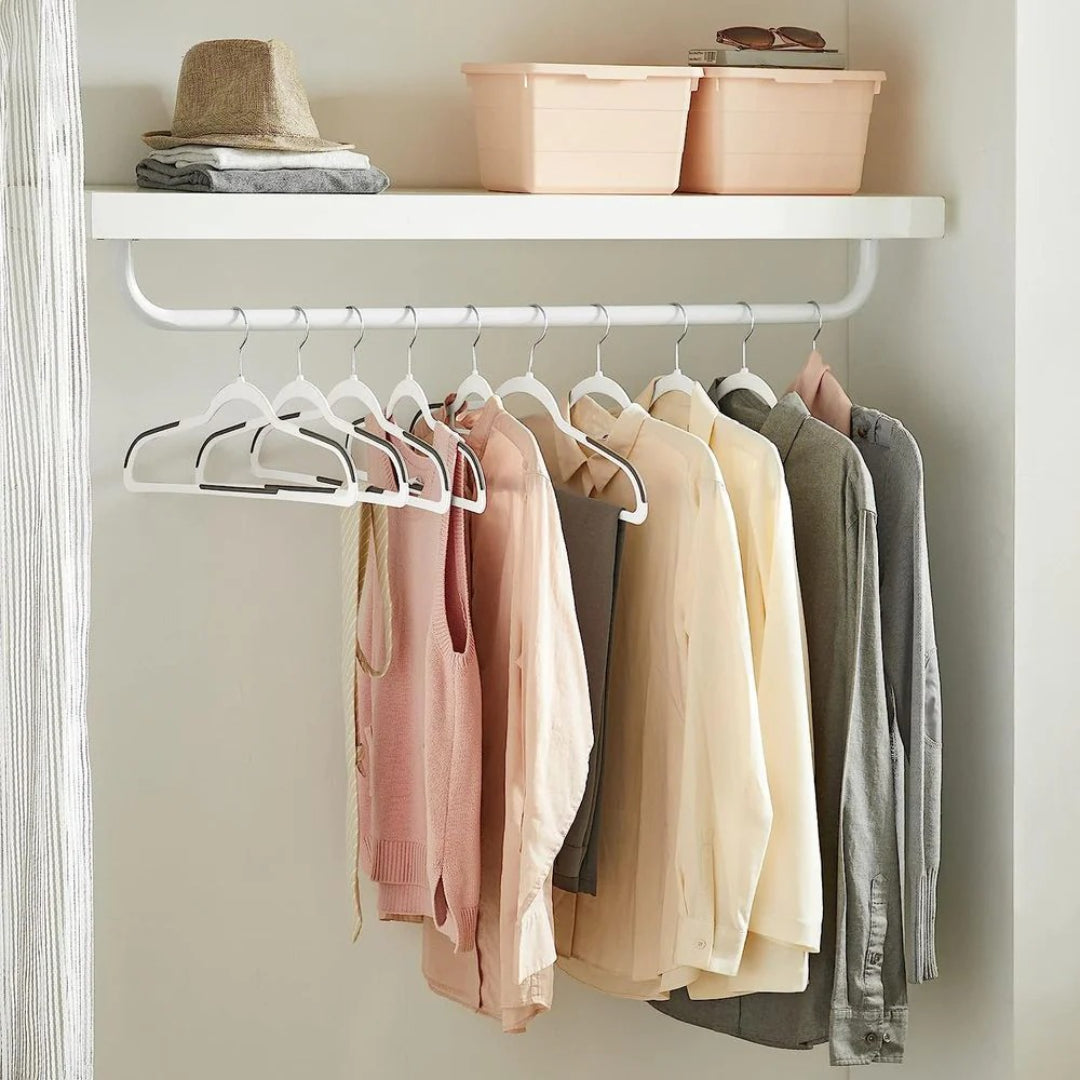Plastic Coat Hangers Pack Of 50