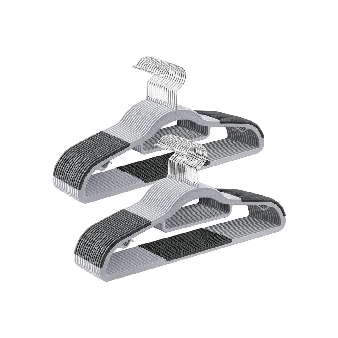 Heavy Duty Plastic Clothes Hangers Pack Of 30 Or 50