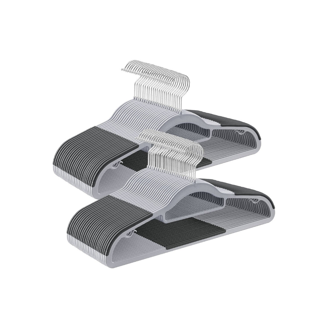 Heavy Duty Plastic Clothes Hangers Pack Of 30 Or 50
