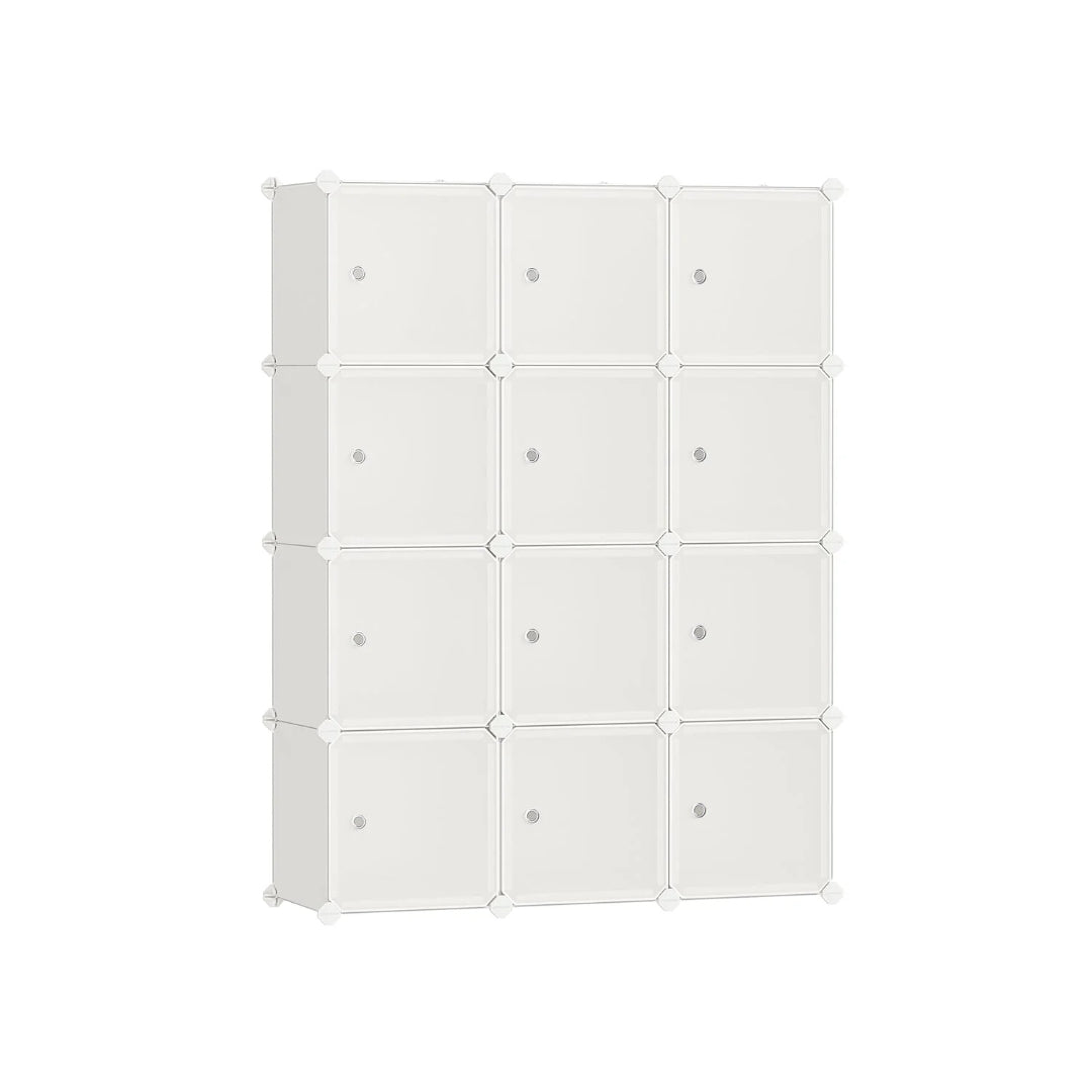 Cube Storage Cabinet With Doors 9 To 16 Plastic Cubes
