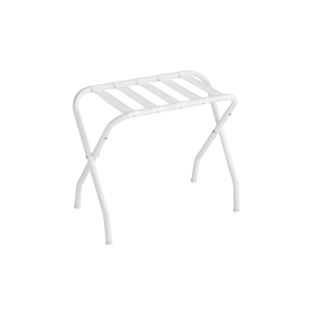 Folding Luggage Rack Steel Suitcase Stand For Guest Room