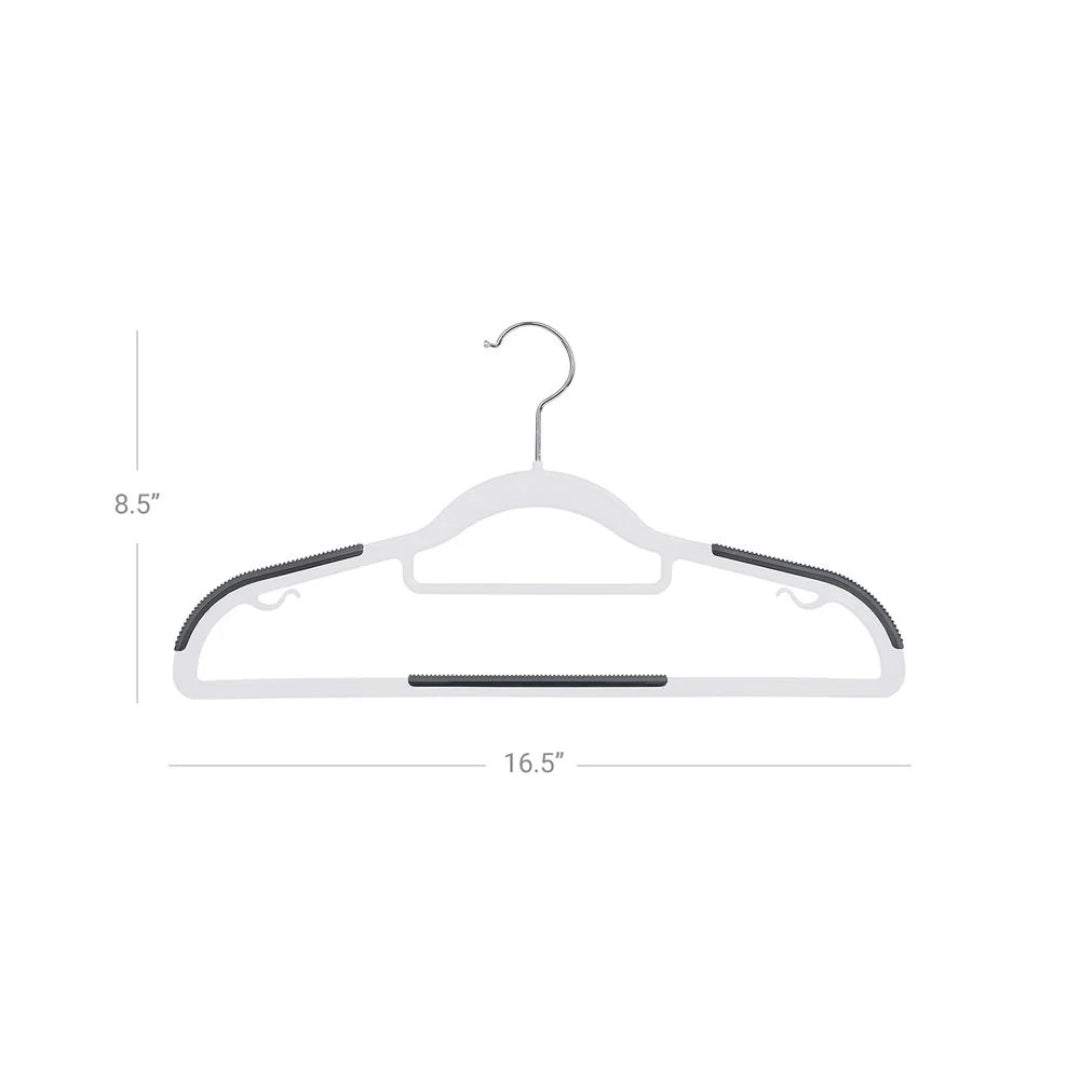 Heavy Duty Plastic Clothes Hangers Pack Of 30 Or 50