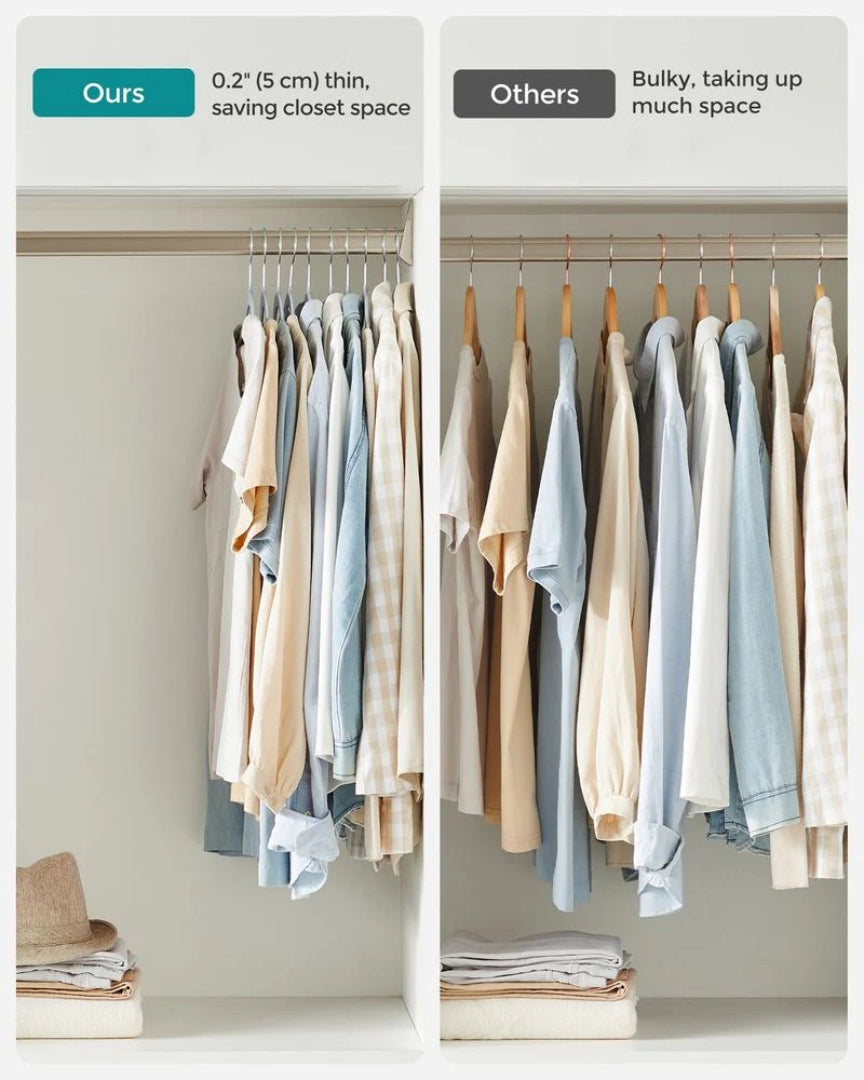 Plastic Coat Hangers Pack Of 50