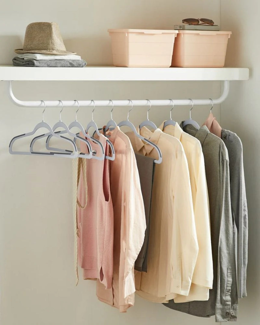 Plastic Coat Hangers Pack Of 50