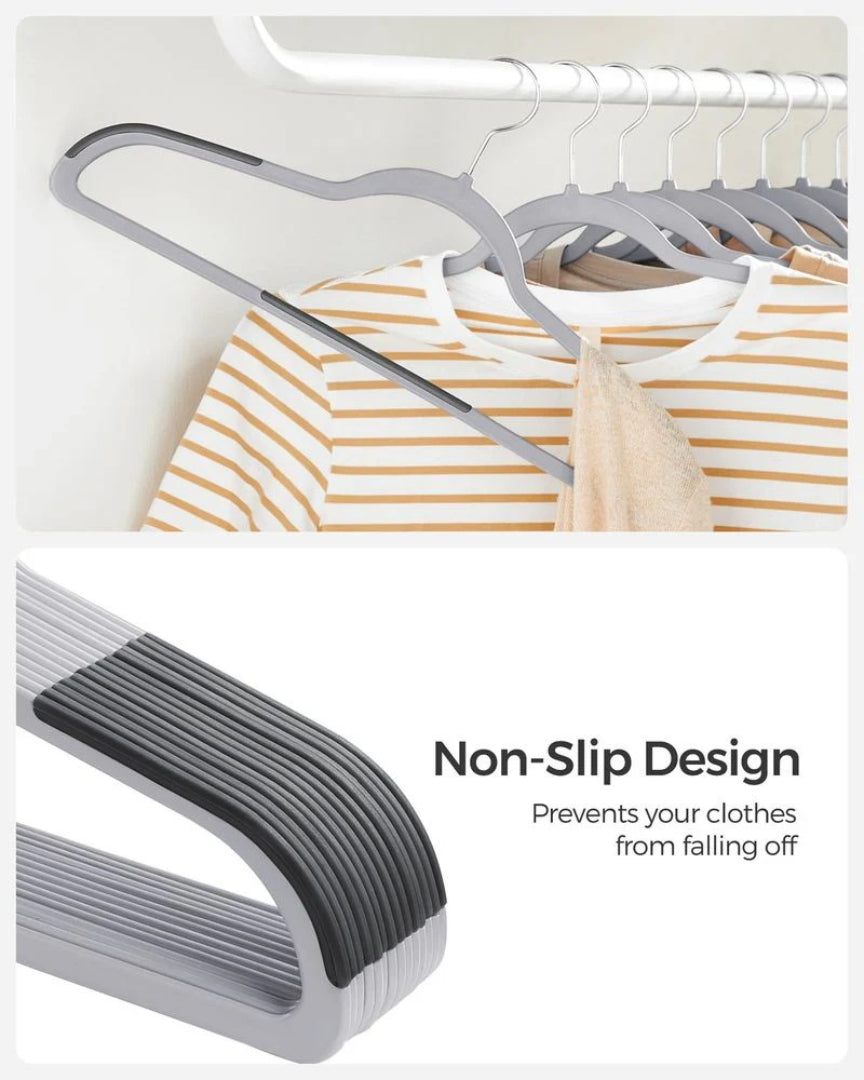Plastic Coat Hangers Pack Of 50