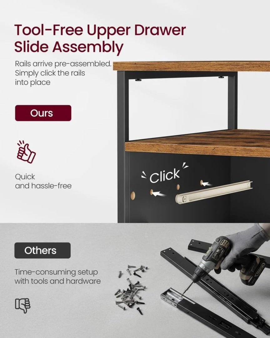 Mobile Filing Cabinet With Wheels – product view 8 | Ridgefield New York