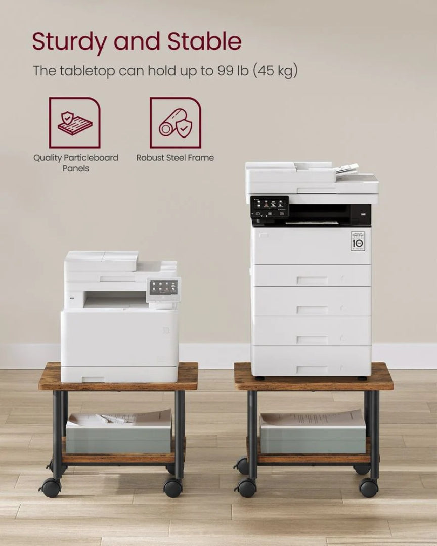 Under Desk Printer Stand With Wheels – product view 6 | Ridgefield New York