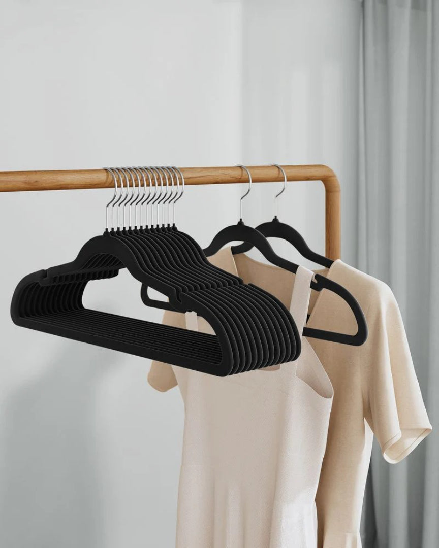 Velvet Clothes Hangers 60 Pack Non Slip