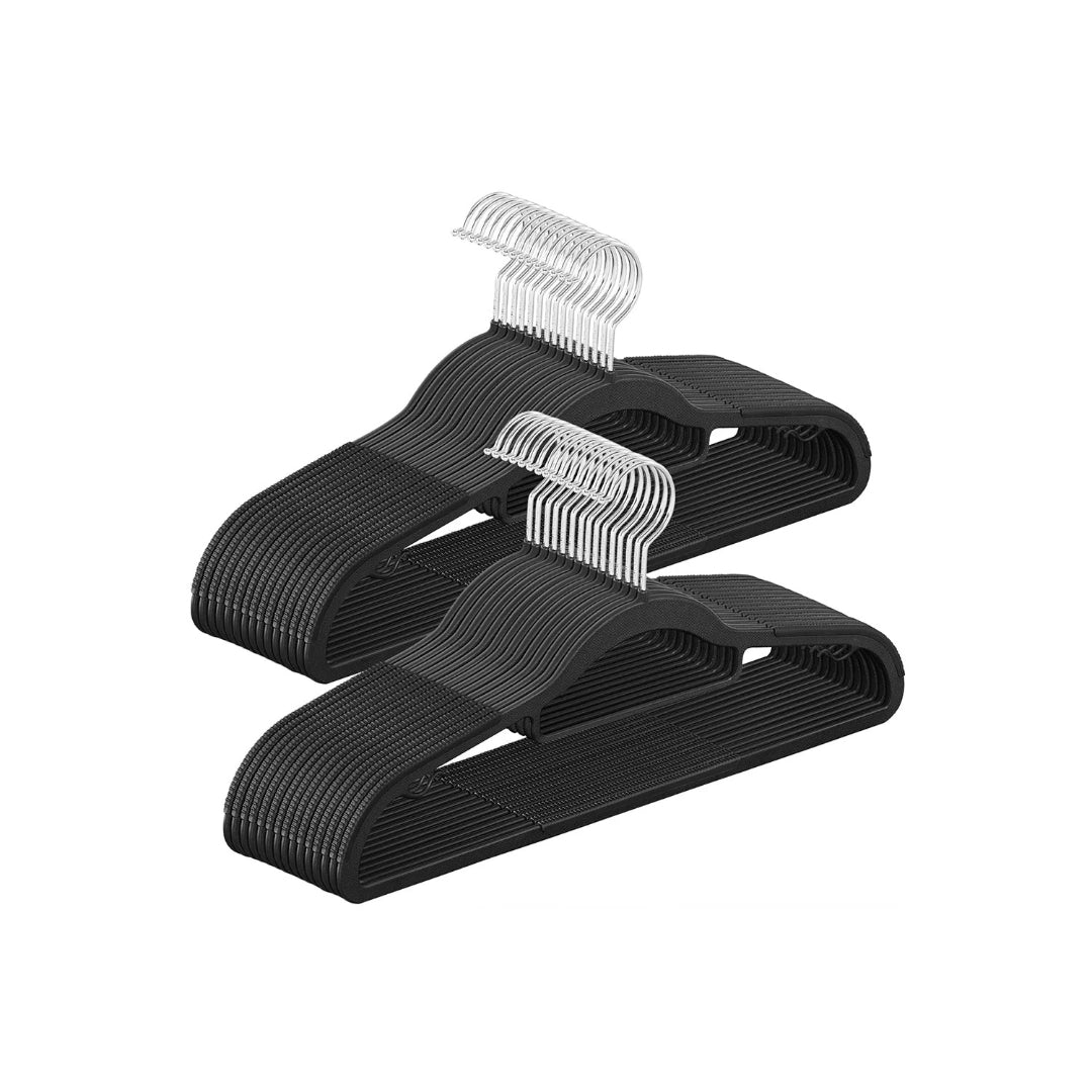 Heavy Duty Plastic Clothes Hangers Pack Of 30 Or 50