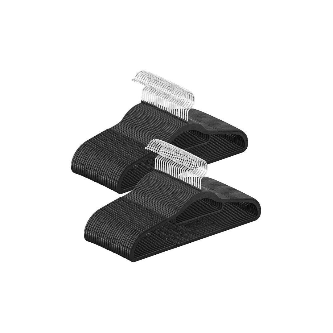 Heavy Duty Plastic Clothes Hangers Pack Of 30 Or 50
