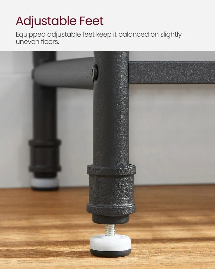 Coat Rack With Bench, Shoe Storage & Hanging Rail Hall Tree
