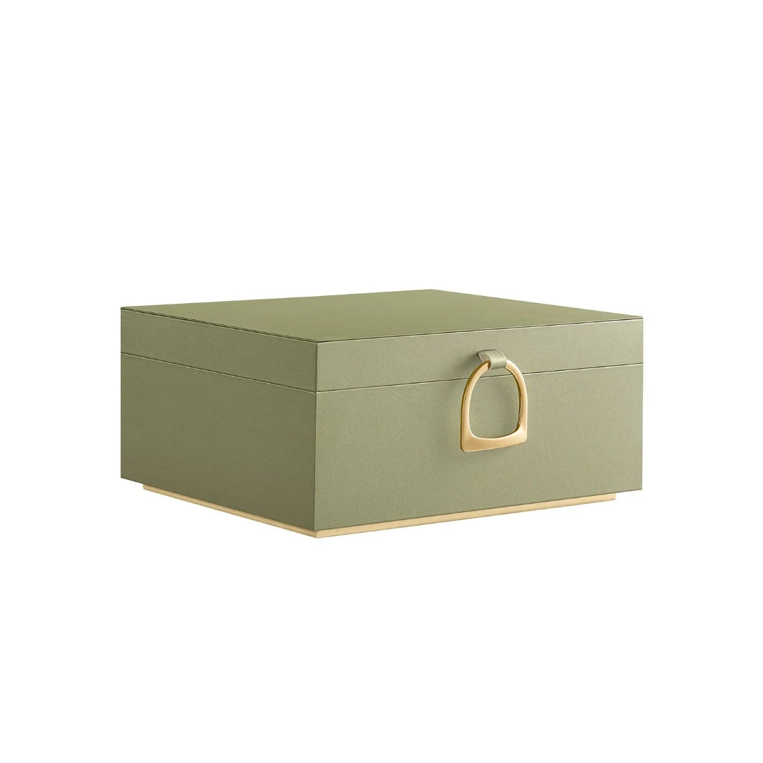 Jewelry Box Organizer With Handle 2 Layer Storage