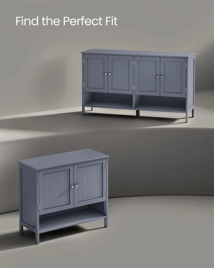3-Tier Shoe Storage Cabinet with Adjustable Shelf, Entryway Organizer