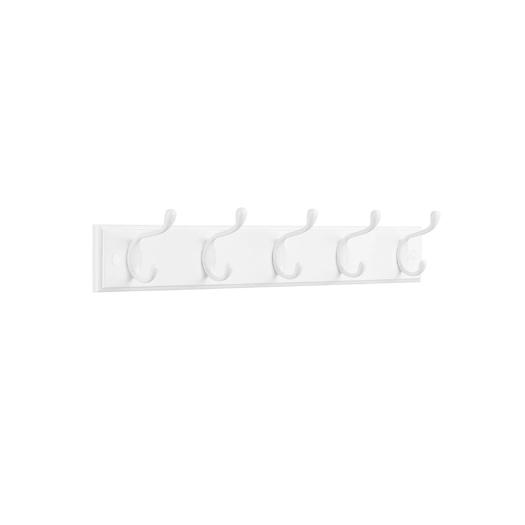 Wall Mounted Coat Rack With 10 Hooks, Heavy Duty Entryway Hook Rack