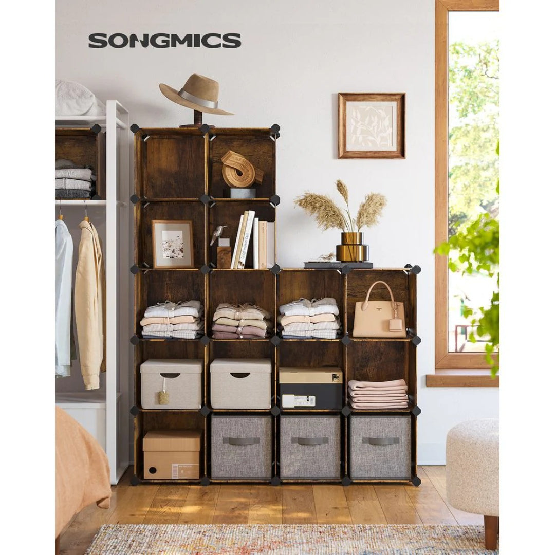 Cube Storage Organizer 12 Or 16 Modular Shelving Units