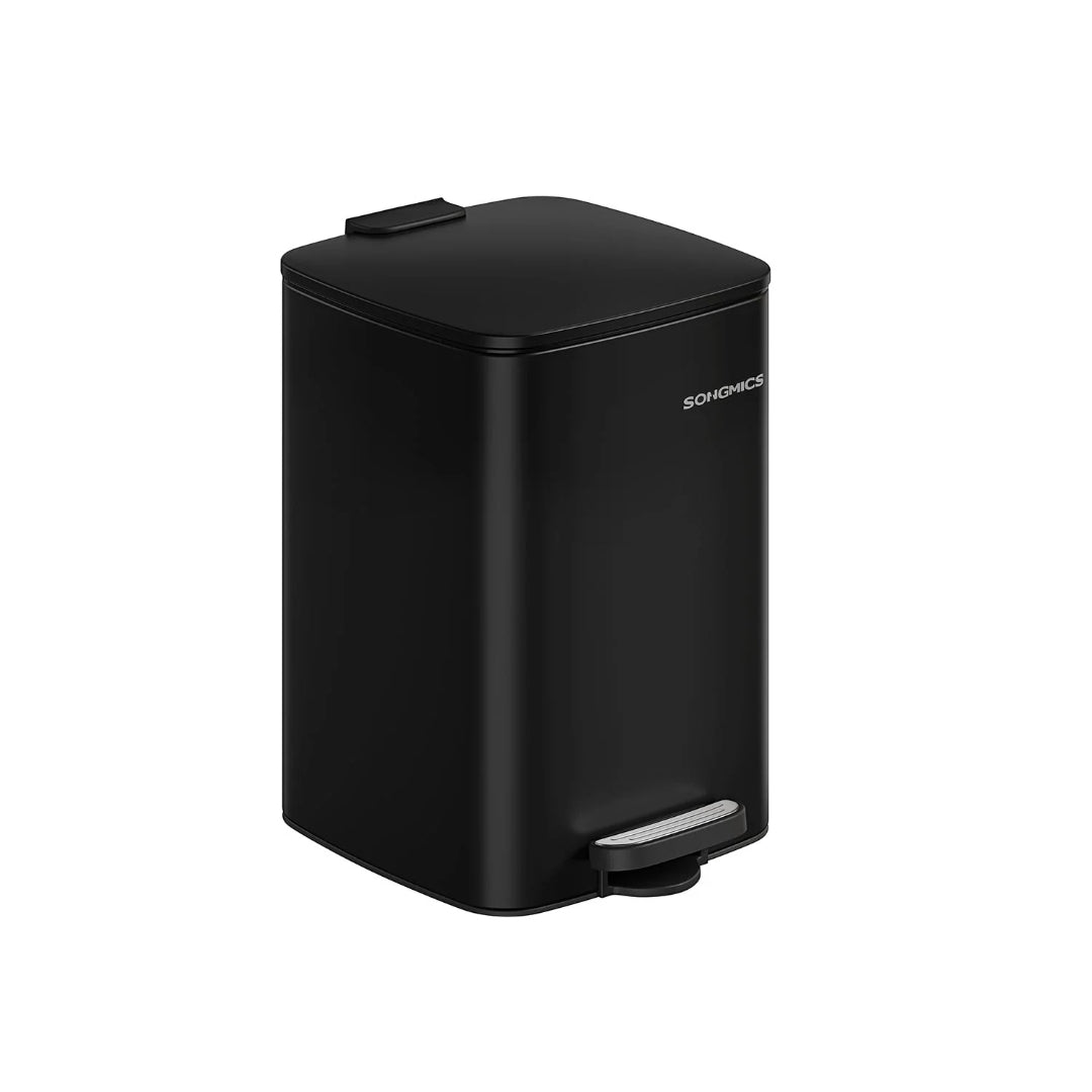 Stainless Steel Step Trash Can with Inner Bucket, 5.2–8 Gallon