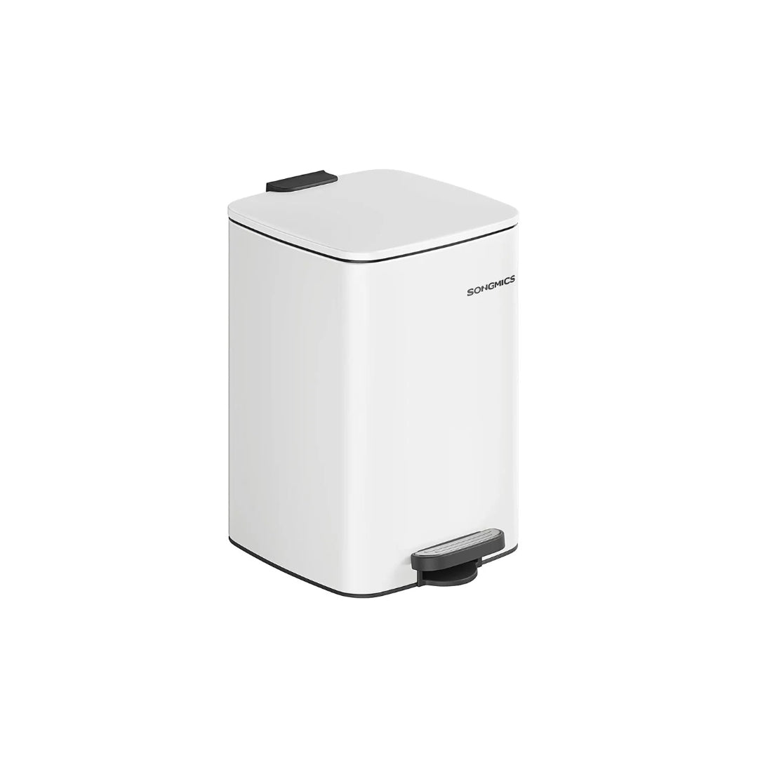 Stainless Steel Step Trash Can with Inner Bucket, 5.2–8 Gallon