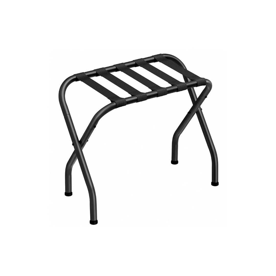 Folding Luggage Rack Steel Suitcase Stand For Guest Room
