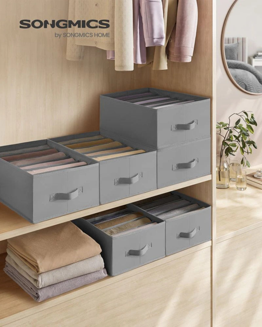 Large Wardrobe Clothes Organizers Set Of 2, 4 Or 6