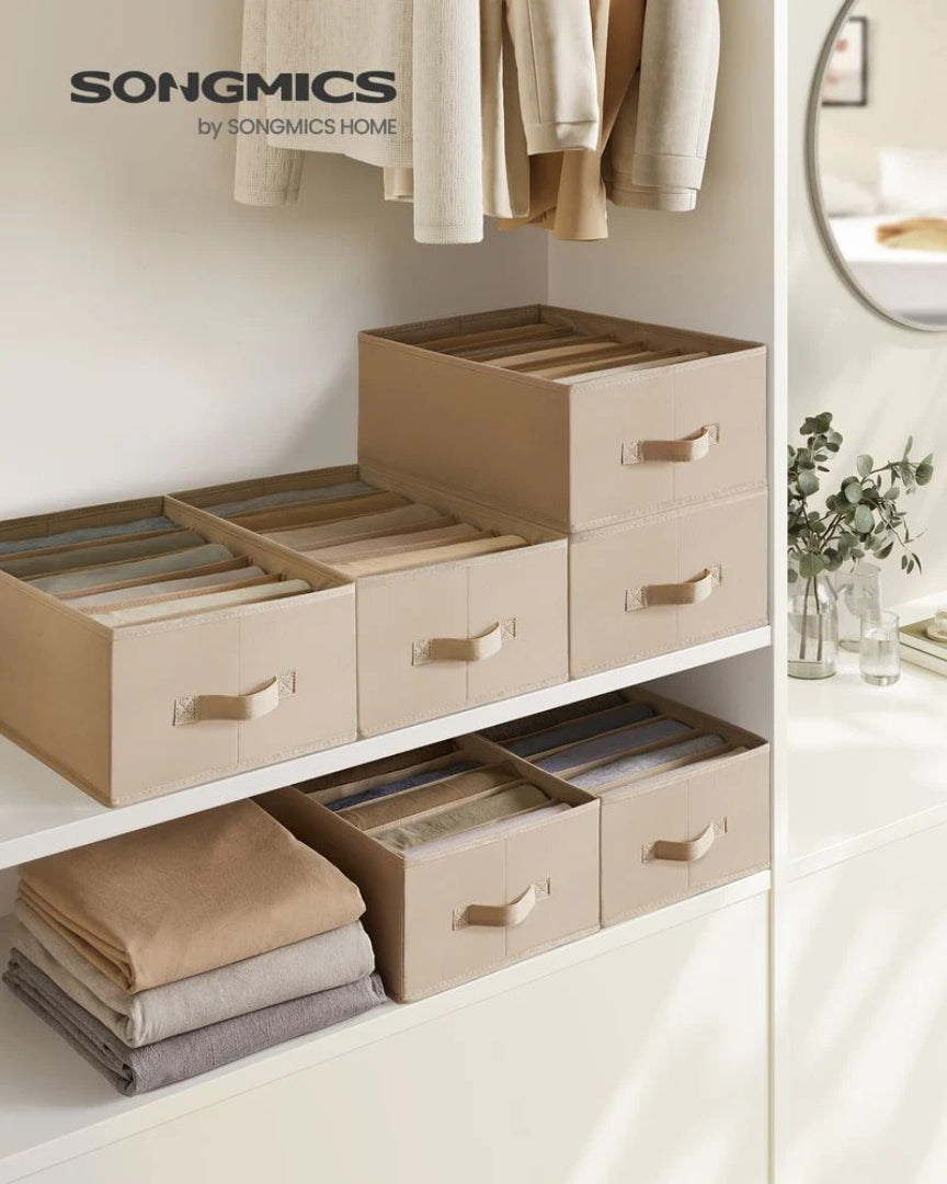 Large Wardrobe Clothes Organizers Set Of 2, 4 Or 6