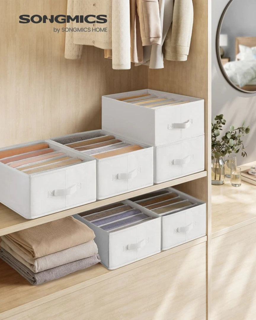 Large Wardrobe Clothes Organizers Set Of 2, 4 Or 6