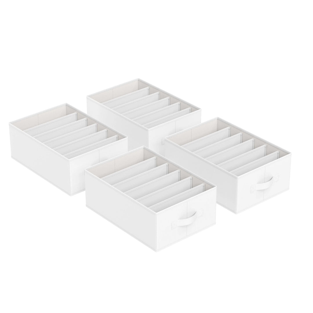 Large Wardrobe Clothes Organizers Set Of 2, 4 Or 6