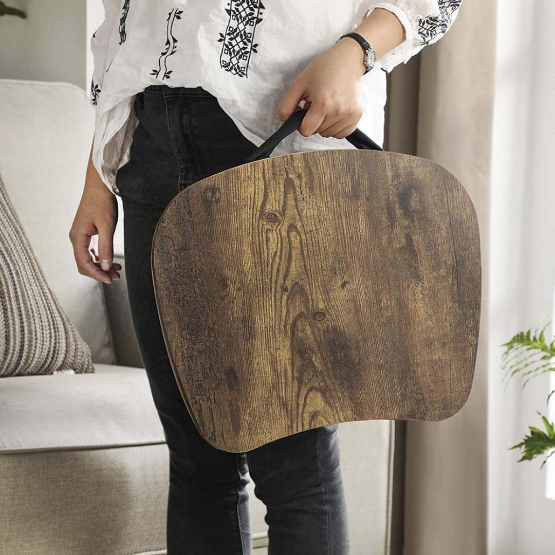 Laptop Table With Handle & Cushion – product view 4 | Ridgefield New York