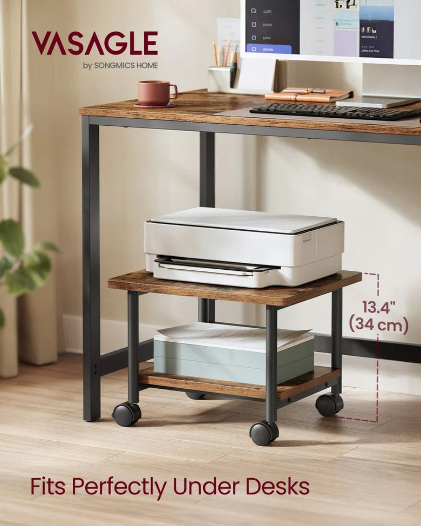 Under Desk Printer Stand With Wheels – product view 3 | Ridgefield New York