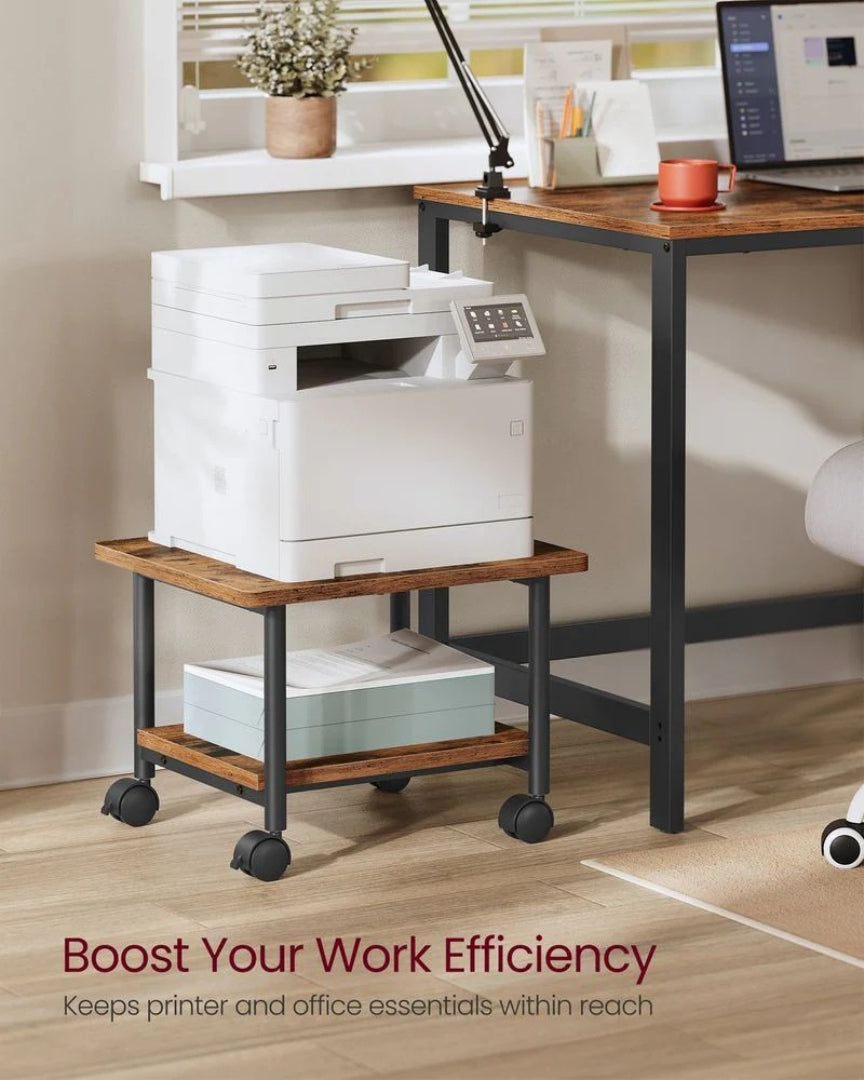 Under Desk Printer Stand With Wheels – product view 4 | Ridgefield New York