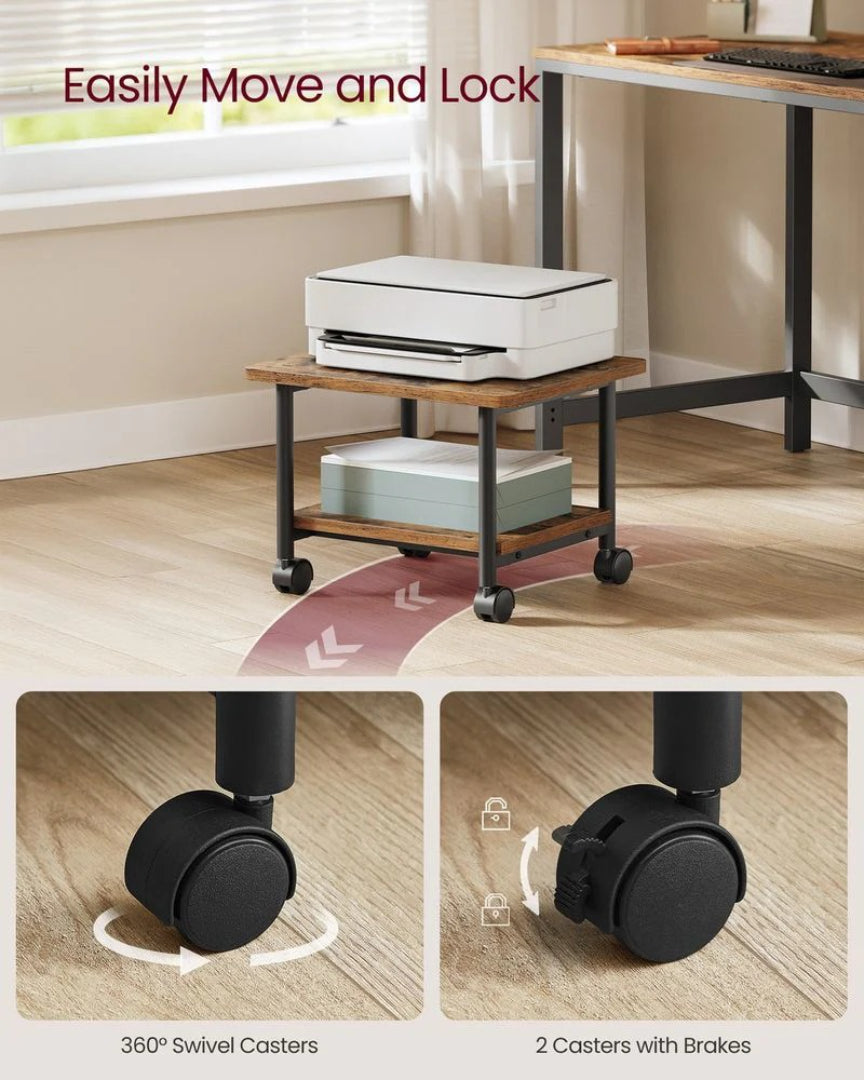 Under Desk Printer Stand With Wheels – product view 7 | Ridgefield New York